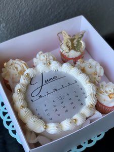 Bento Box Burn Cake